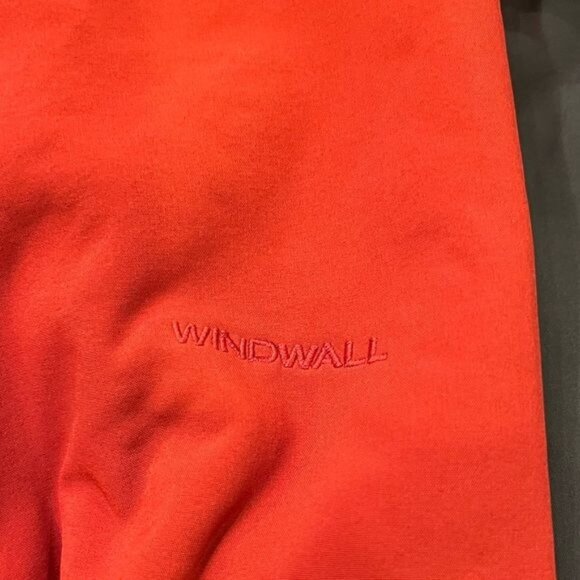 The North Face Men’s Jacket Size XXL Soft Shell Red with Gray Detail Windwall - Picture 11 of 16